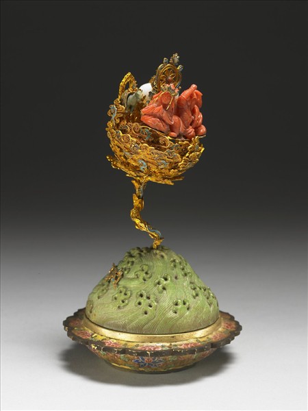 金纍絲八吉祥供具