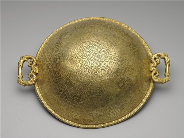 福壽雙喜龍鳳金鍋