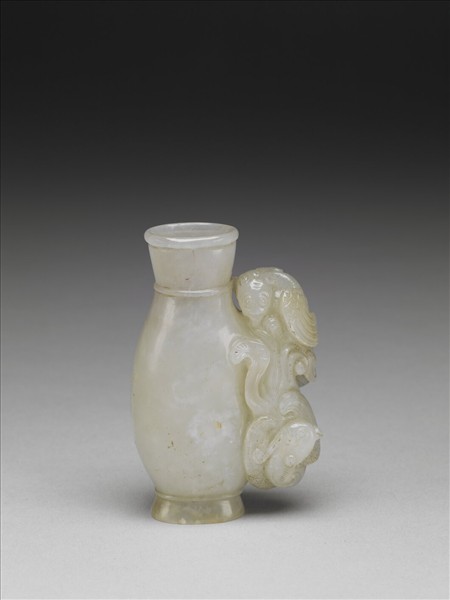 玉雙鳥瓶