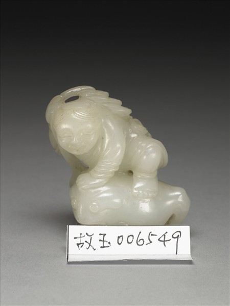 玉劉海戲金蟾佩