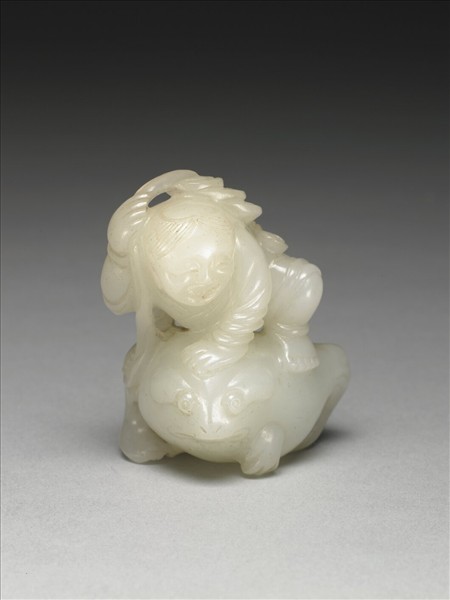 玉劉海戲金蟾佩