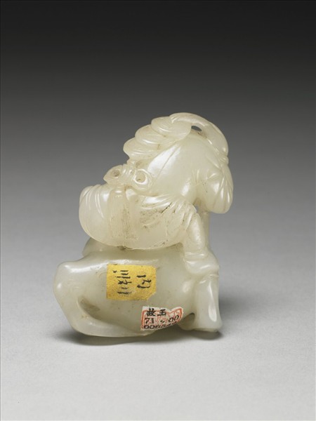 玉劉海戲金蟾佩