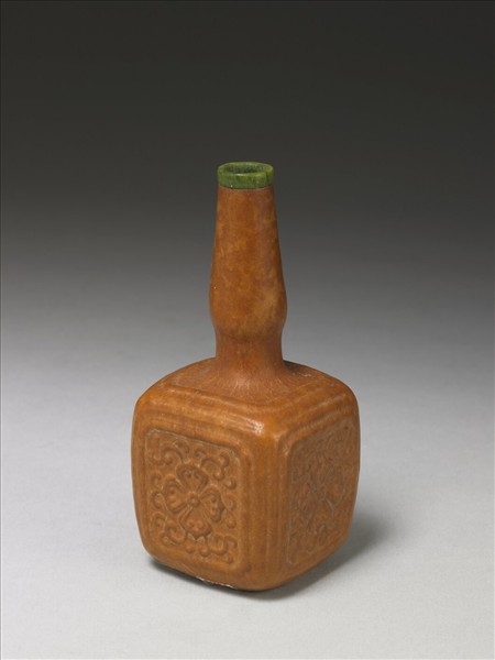 葫蘆花卉四方鼻煙壺