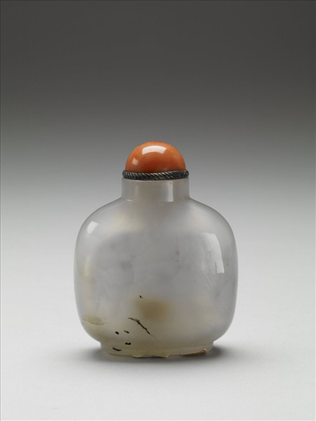 瑪瑙雙禽鼻煙壺