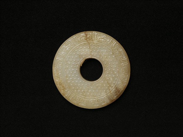 玉乳丁如意紋璧