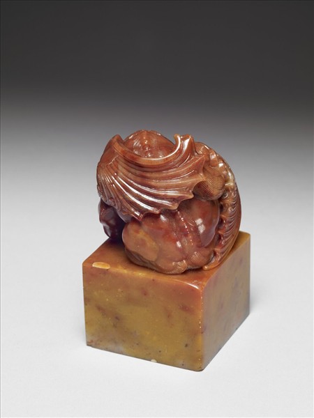 壽山石獸鈕未刻印