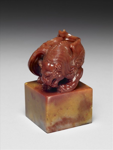 壽山石獸鈕未刻印