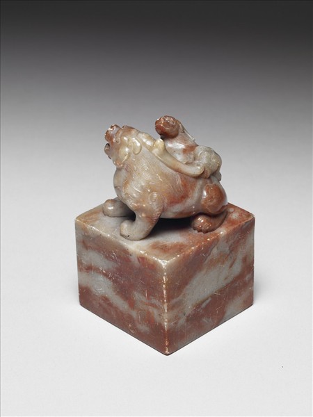 壽山石獸鈕未刻印