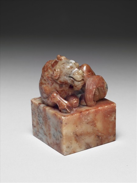 壽山石獸鈕未刻印