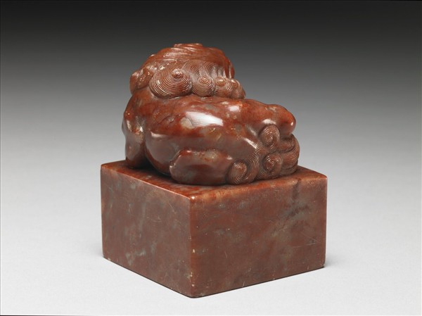 壽山石獸鈕未刻印