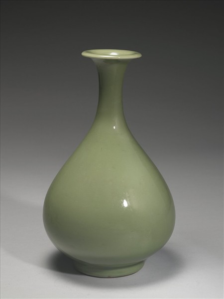 龍泉窯 青瓷玉壺春瓶