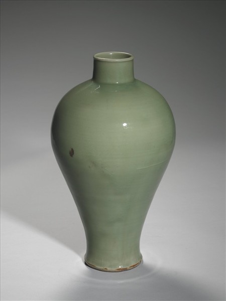 龍泉窯 青瓷梅瓶