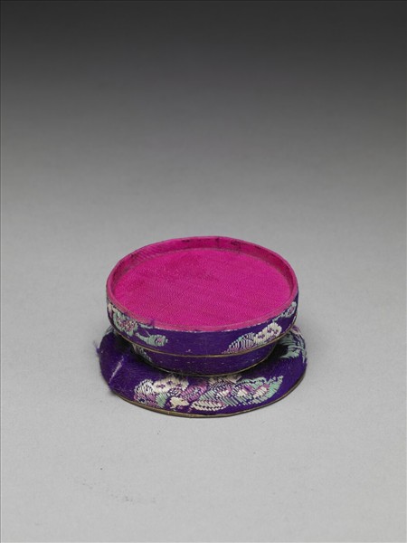 銀胎畫琺瑯山水圖杯