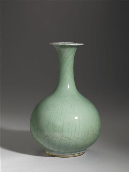 青瓷盤口瓶