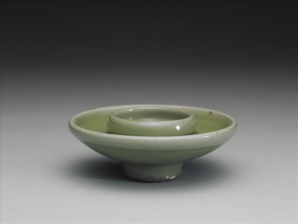 龍泉窯 青瓷碗托