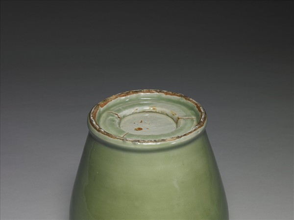 龍泉窯 青瓷蓋罐