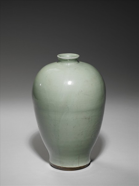 龍泉窯 青瓷梅瓶