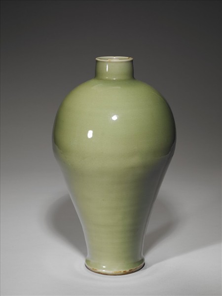 龍泉窯 青瓷梅瓶