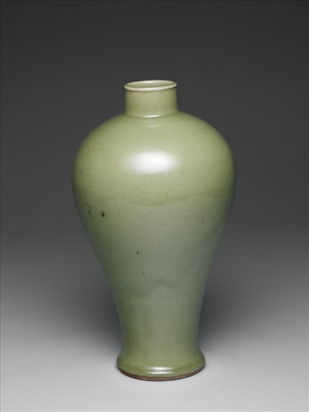 龍泉窯 青瓷梅瓶