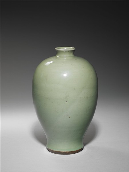 龍泉窯 青瓷梅瓶