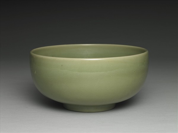 龍泉窯 青瓷直口大碗