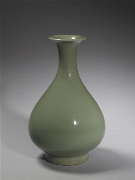 龍泉窯 青瓷膽瓶