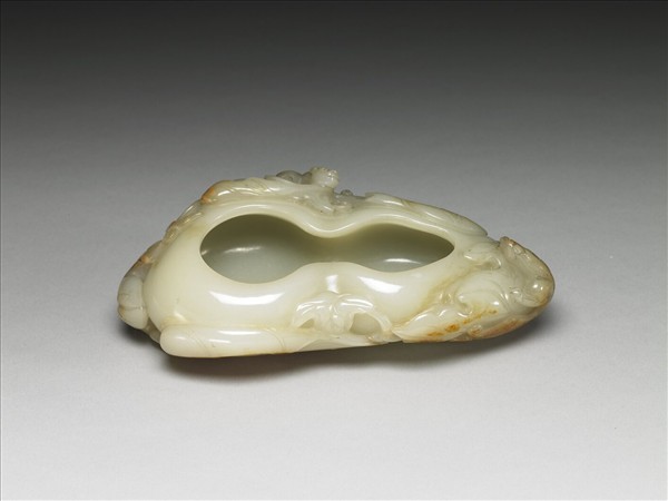 玉螭紋葫蘆洗