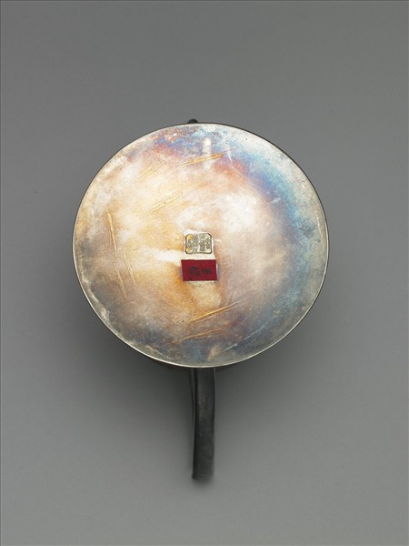 銀胎畫琺瑯山水圖壺