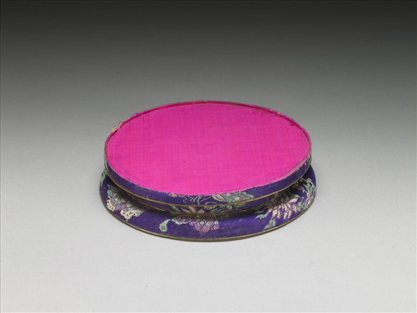 銀胎畫琺瑯山水圖壺