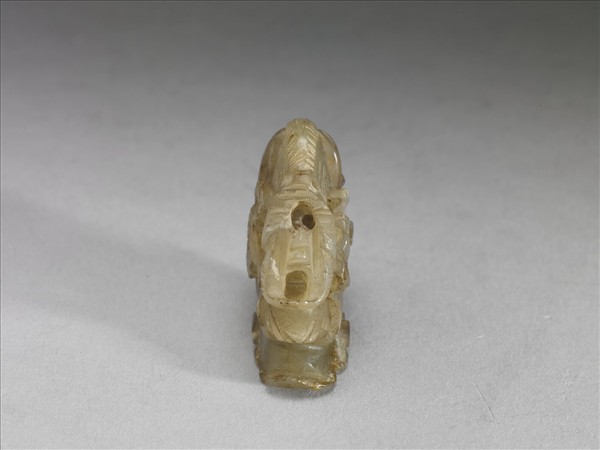 鴛鴦荷葉紋玉頂