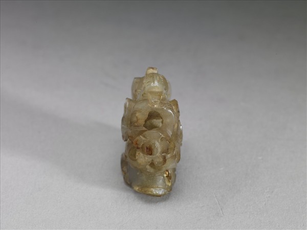 鴛鴦荷葉紋玉頂