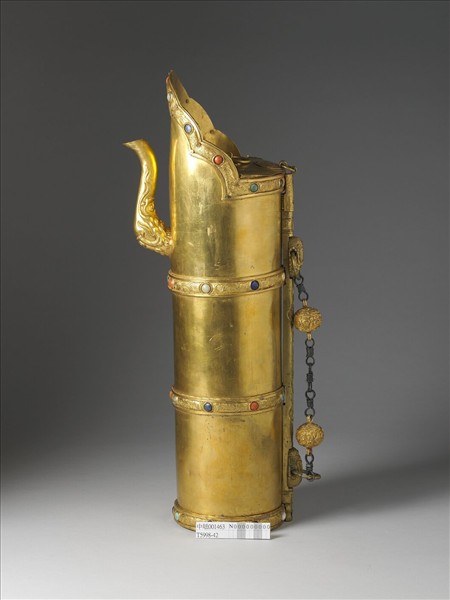 金嵌寶石多穆壺