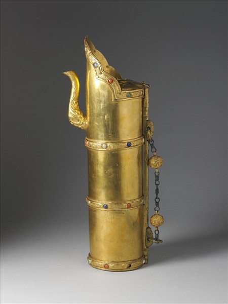 金嵌寶石多穆壺