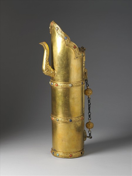 金嵌寶石多穆壺