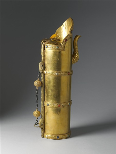 金嵌寶石多穆壺