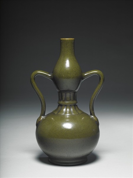 茶葉末釉葫蘆瓶