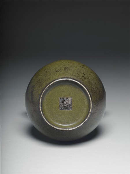 茶葉末釉葫蘆瓶