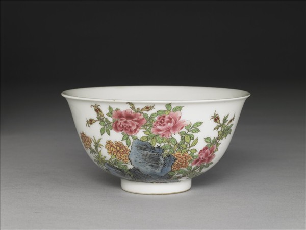 琺瑯彩萬壽圖碗