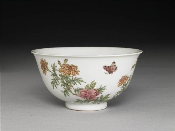 琺瑯彩萬壽圖碗