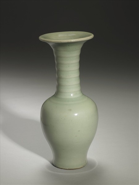 龍泉窯 青瓷鳳尾瓶