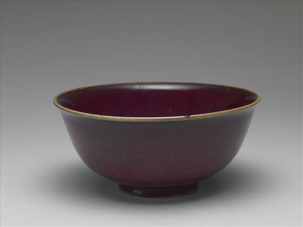 鈞窯 紫紅釉碗