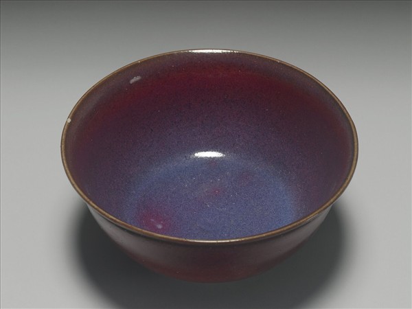 鈞窯 紫紅釉碗