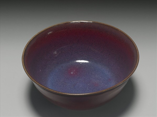 鈞窯 紫紅釉碗