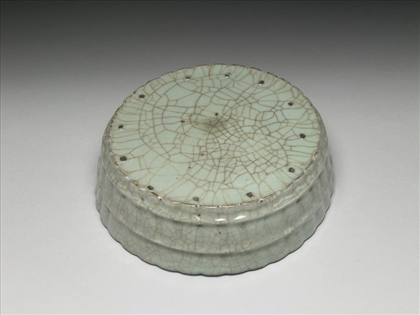 官窯 青瓷蔗段式洗