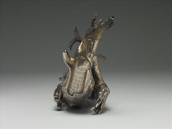 「張騫乘槎」銀槎