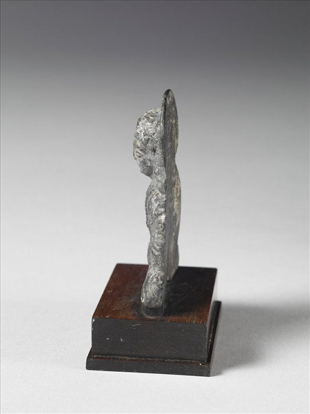 巴基斯坦 古犍陀羅 二、三世紀 青銅菩薩坐像