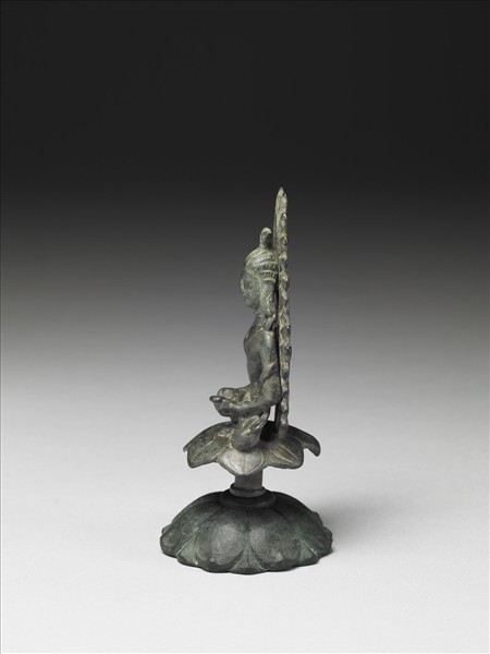 巴基斯坦 斯瓦特 六世紀風格 青銅菩薩坐像