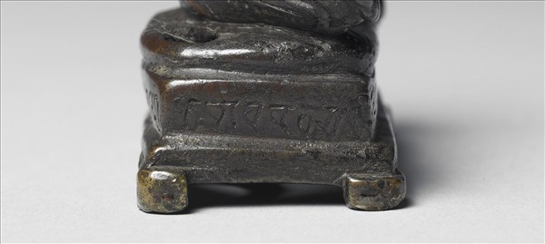 青銅嵌銀與紅銅毘俱胝