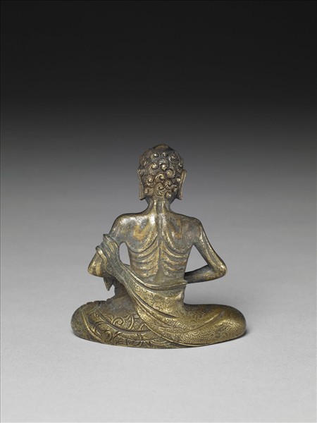 銅鎏金釋迦牟尼佛坐像- 故宮