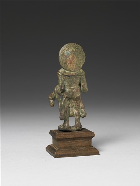 巴基斯坦 古犍陀羅 三到四世紀 青銅彌勒立像